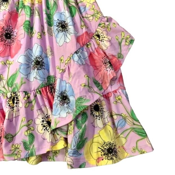 BCBGirls Floral Dress Girls S (7/8) NEW Floral Soft - Picture 6 of 12